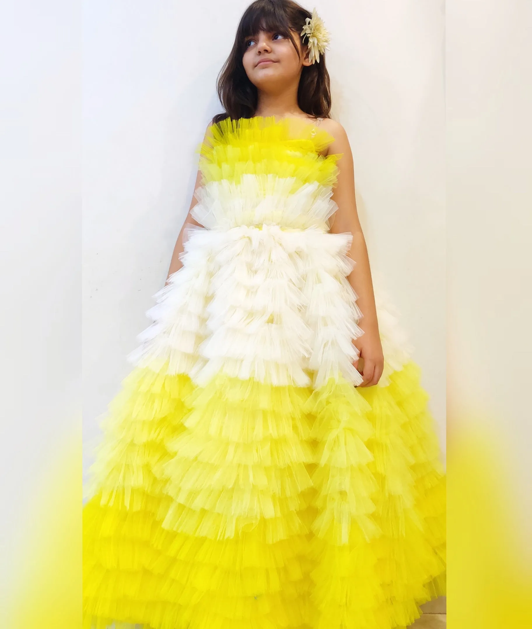 Sunkiss Ruffled Party Gown