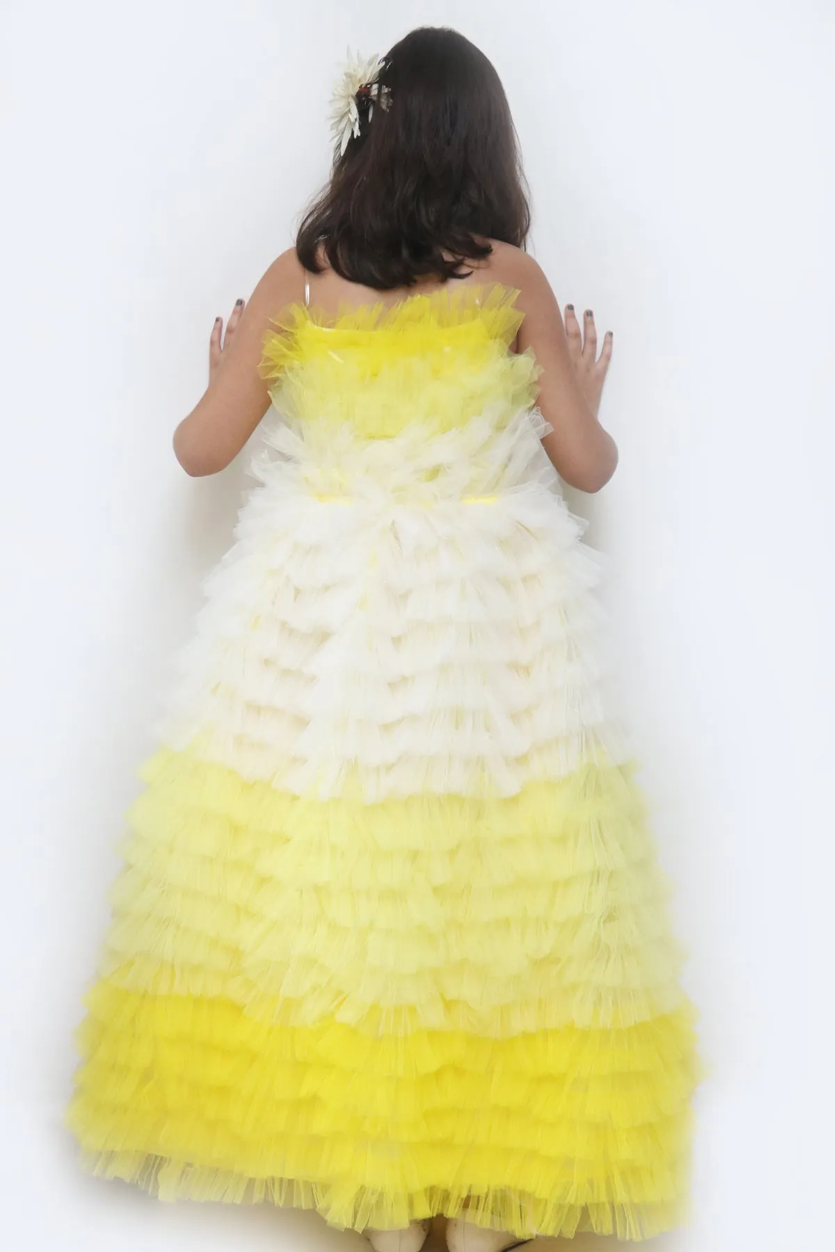 Sunkiss Ruffled Party Gown