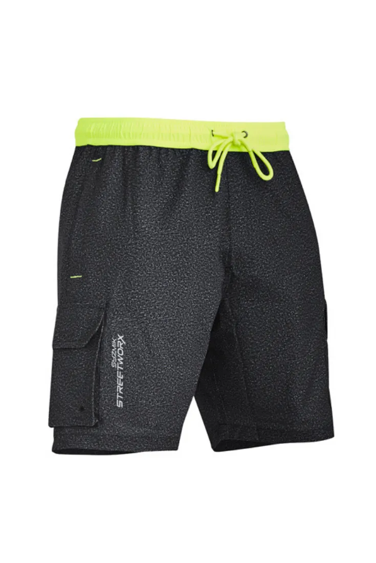 SYZMIK ZS240  MENS STREETWORX STRETCH WORK BOARD SHORT