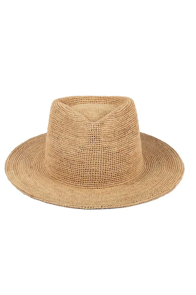 The Inca Fedora Hat- Natural