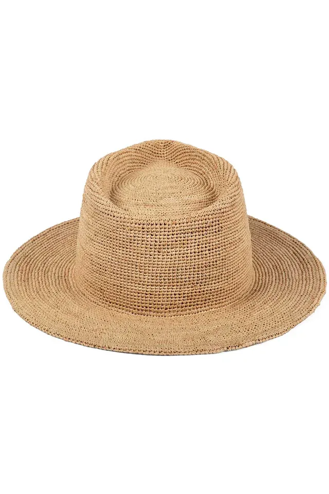 The Inca Fedora Hat- Natural