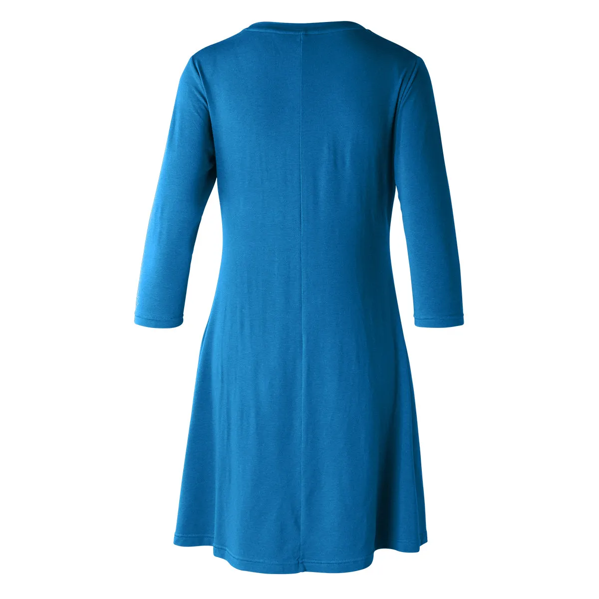 Women's 3/4 Sleeve Swing Dress